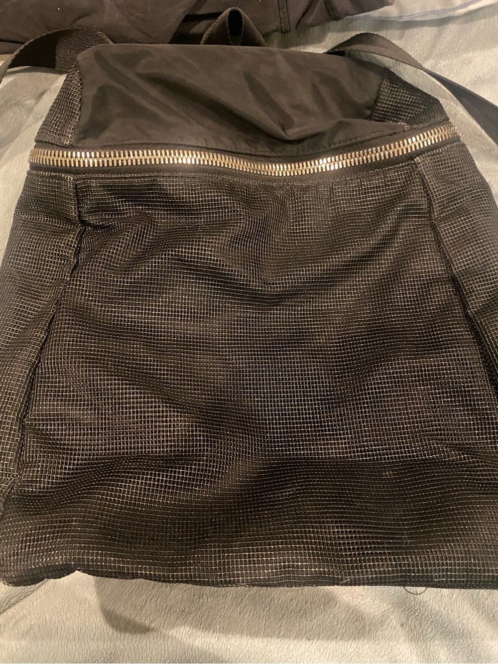 Stylish Athleta Black backpack with adjustable straps